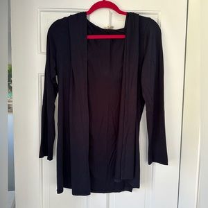 Andrea Jovine Lightweight Summer Navy Blue Cardigan, Size Medium